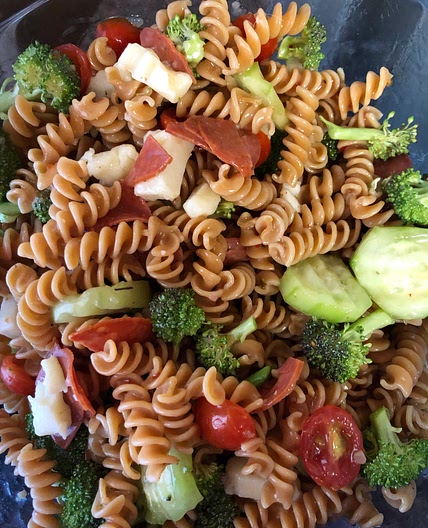 Chickpea Pasta Salad