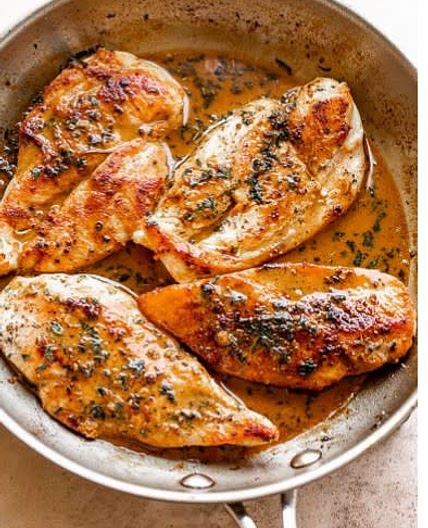 Oven top chicken fillet