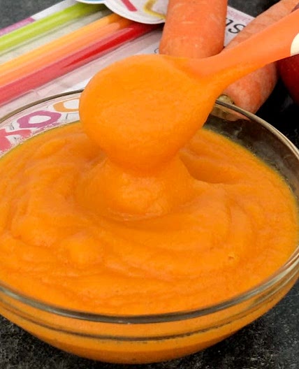 Healthy Fruit And Vegetable Puree
