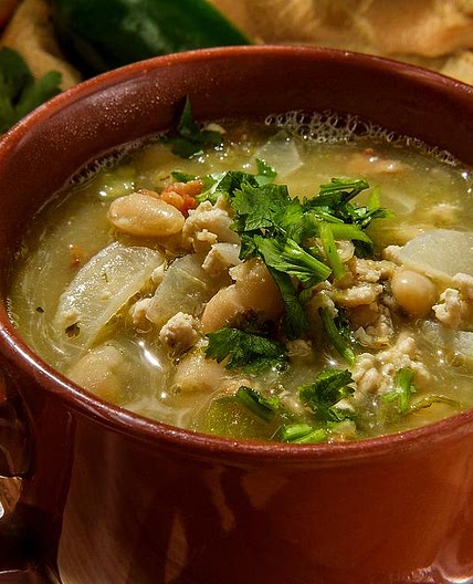 Pork Chili Verde Recipe: Easy Slow-cooker Pork Chili Recipe With White Beans