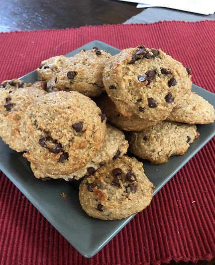 sourdough cookies (vegan)