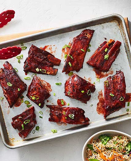 Instant Pot® BBQ Pork Style Glazed Ribs