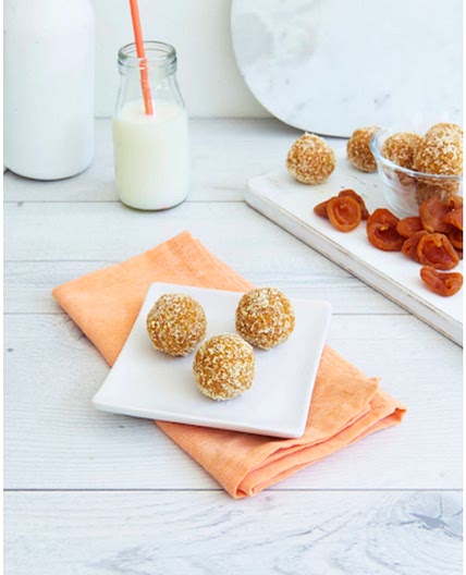 Apricot and Oat Bliss Balls