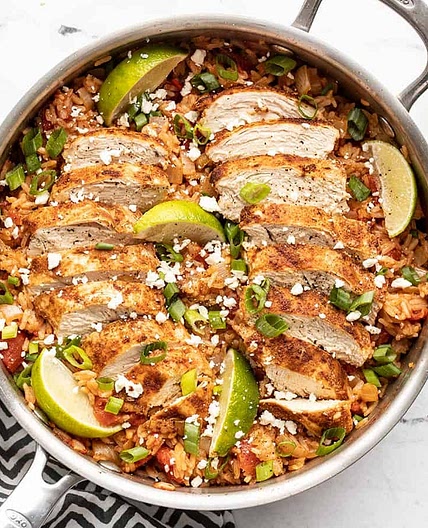 Chipotle Lime Chicken and Rice