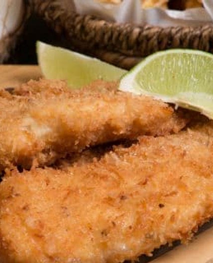Nauru Coconut Crusted Fish