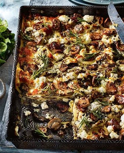 Mushroom Bianco Lasagna 