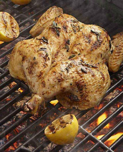 Greek Lemon Spatchcock Chicken