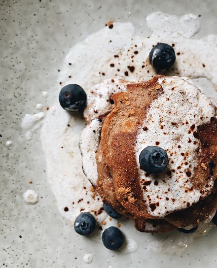 First food pancakes — Boob to Food