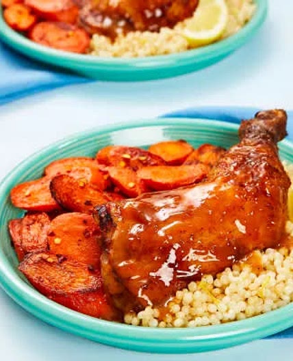 Apricot Dijon Chicken Legs
