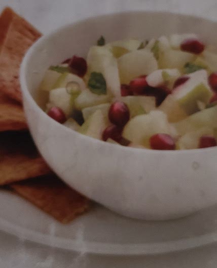 Pomegranate Apple Salsa