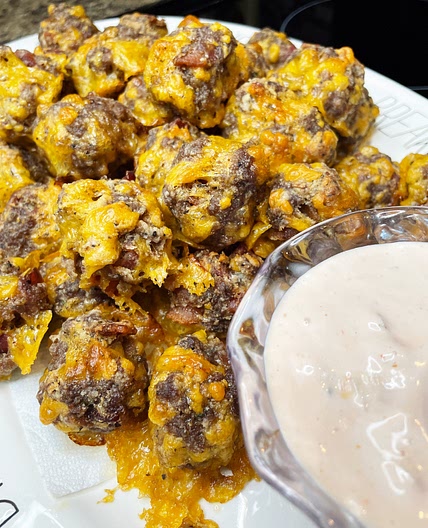 Bacon Ranch Cheeseburger Bombs