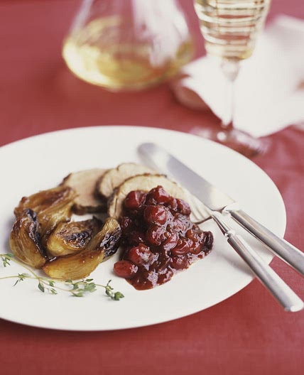 Pork Tenderloin With Cranberry-Orange Sauce 