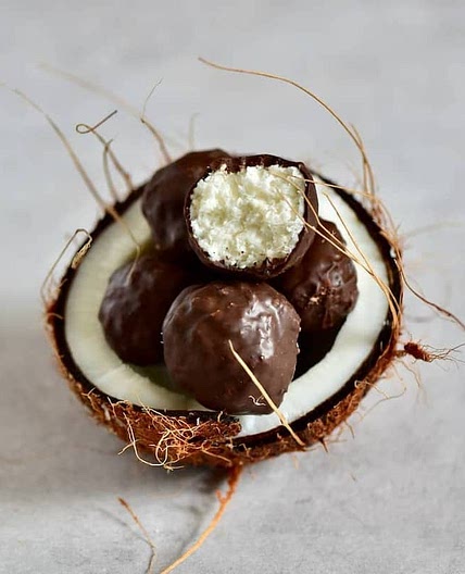 Healthy Vegan Coconut Bliss Balls