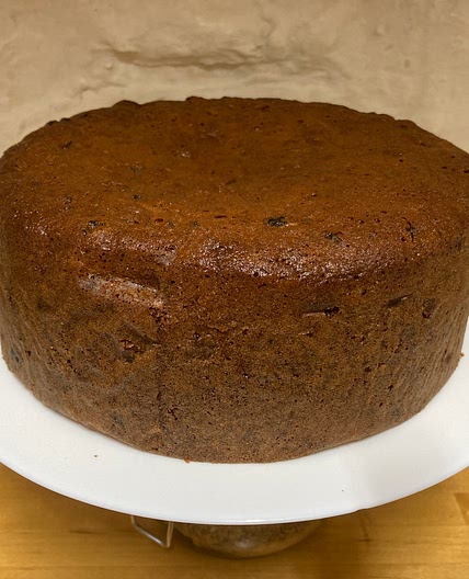 Boiled fruit cake