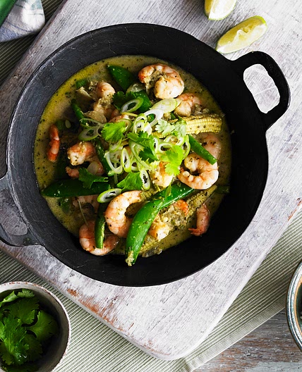 Thai Style Green Prawn Curry