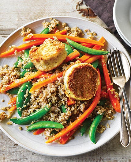 G - 600 Calories or Under - Quinoa Goats' Cheese Salad
