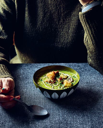 Spinach, Squash and Sweet Potato Dhal