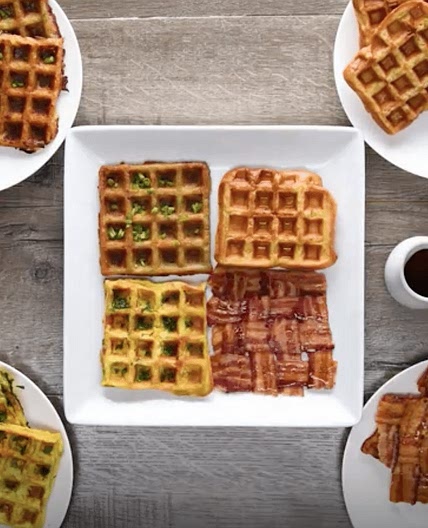 Waffle Iron Hashbrowns