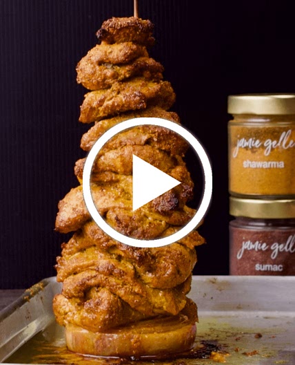 Homemade Oven-Skewer Shawarma