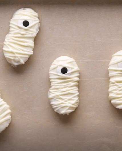 Nutter Butter Mummy Cookies