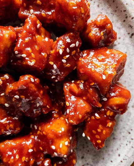 Vegan Korean Fried "Chicken"