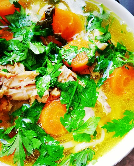 Chicken soup.