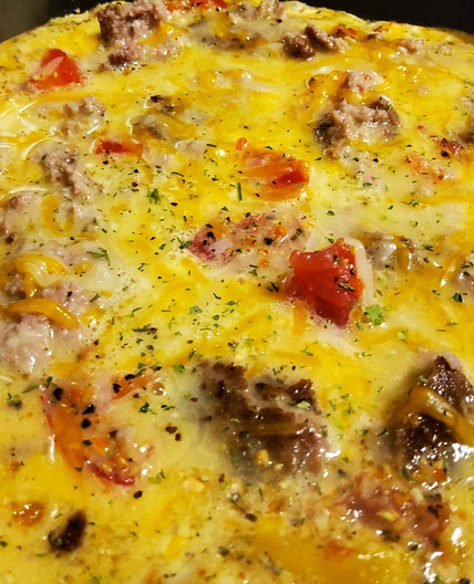 Breakfast Turkey Frittata