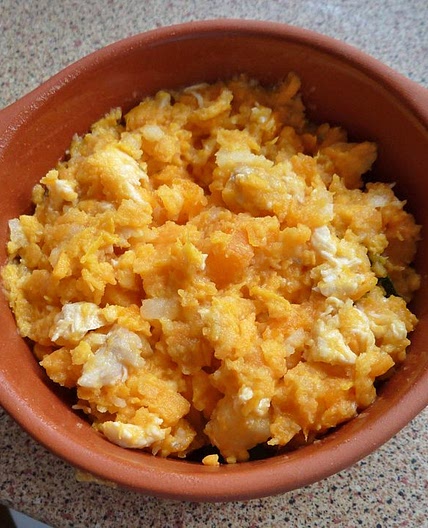 Chicken and root vegetable mash