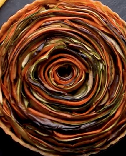 Spiral Vegetable Tart