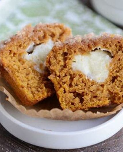 Pumpkin Cream Cheese Muffins