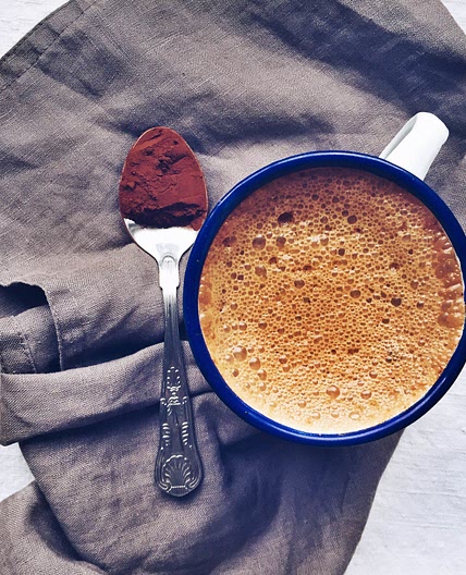 Vegan Superfood Hot Chocolate for Endometriosis