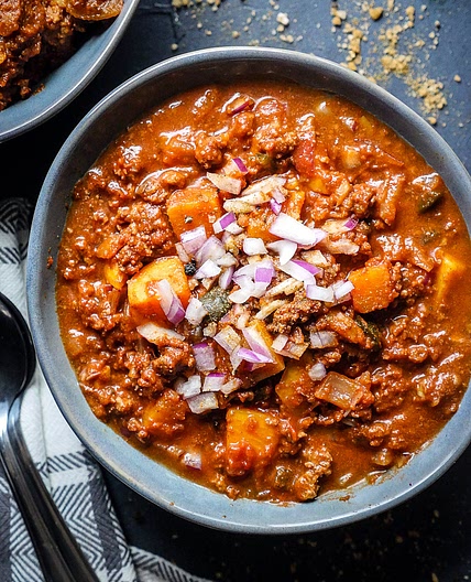 Whole30 Smoky Sweet Potato Chili