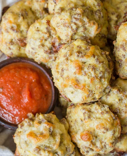 Easy Keto Pizza Bites