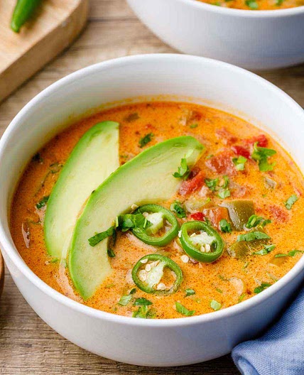 Crockpot Keto Taco Soup