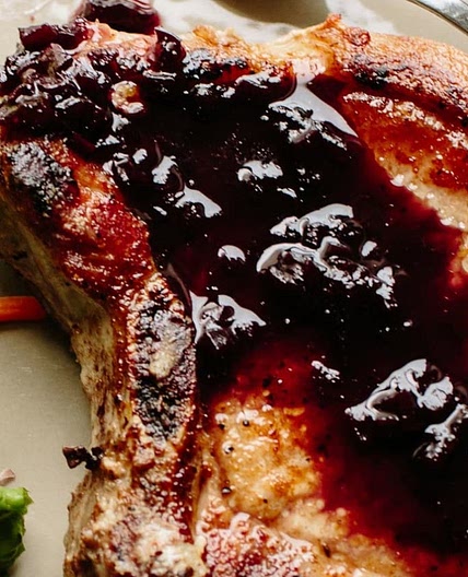 Recipe: Pork Chops in Port Wine Sauce