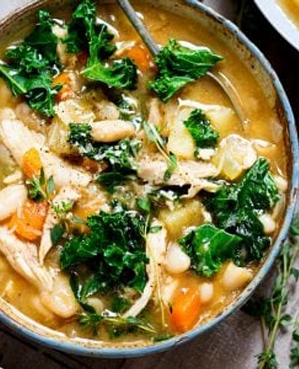 Tuscan Style Chicken Soup