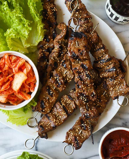 Korean Beef Kabobs