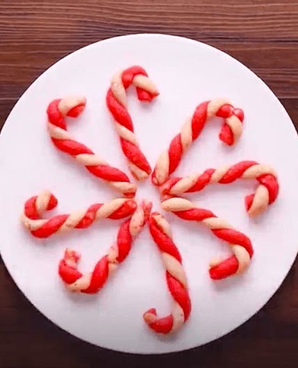 Sugar Cookie Candy Canes