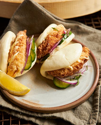 Karaage Chicken Bao — Farm to Fork