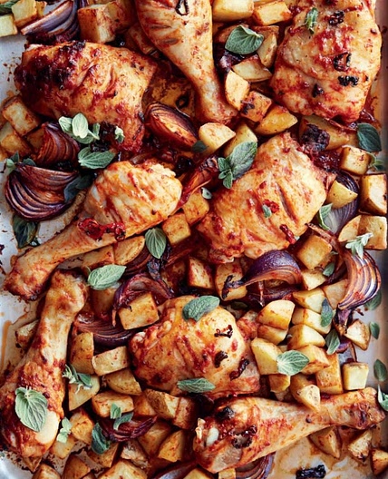 Peri Peri Chicken with Crispy Potatoes