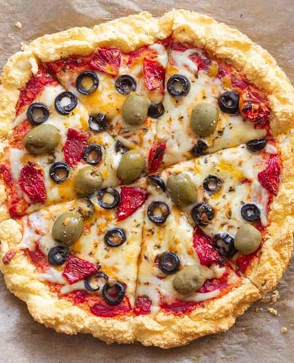 Cloud Bread Pizza
