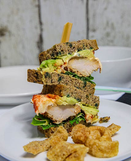 Ketogenic / Paleo Hemp Seedy Bread