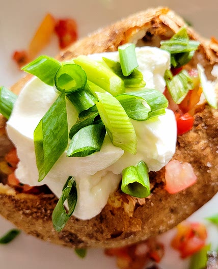 Air Fryer Baked Potatoes