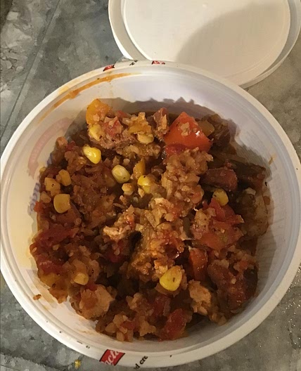 Mexican Paella with Cauliflower Rice