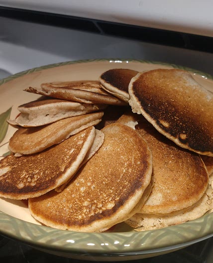 CK's Simple Fluffy Dairy-Free Half-Whole Pancakes