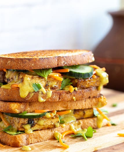 Curried Tofu Banh Mi Recipe
