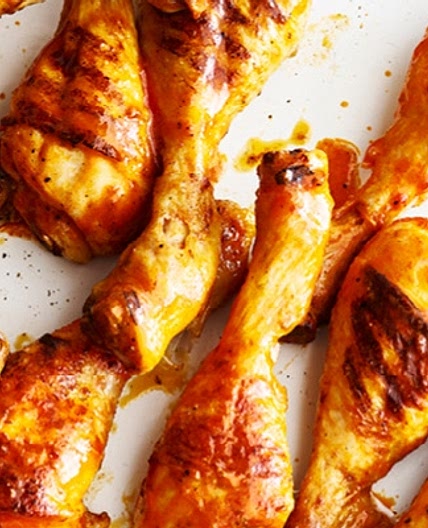 Grilled Nashville Hot Chicken Drumsticks