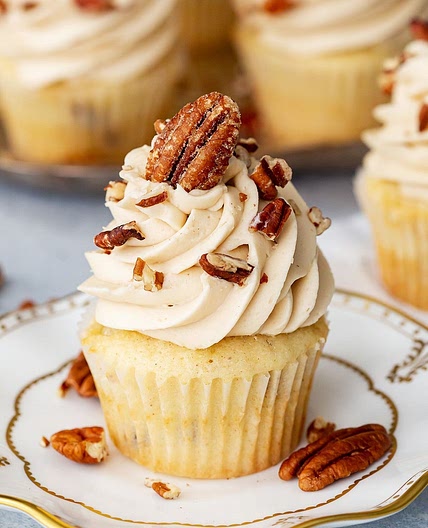 Pecan Pie Cupcakes