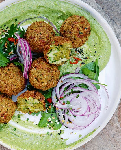 ZUCCHINI FALAFEL — Tara O'Brady