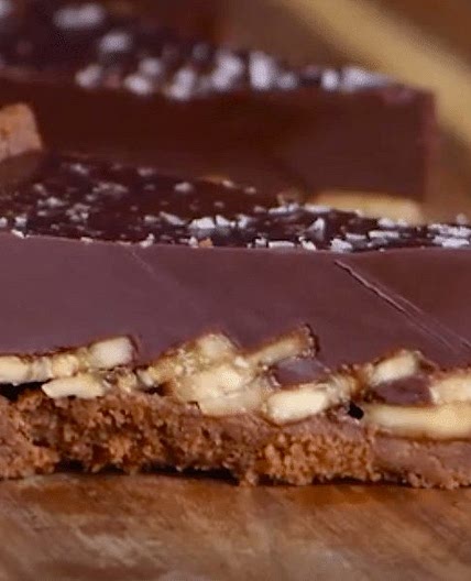 Chocolate Banana Tart